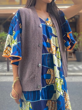 「crepuscule（クレプスキュール）のアイテム」を使った、ナズさん（レディース・157cm）の夏コーディネート