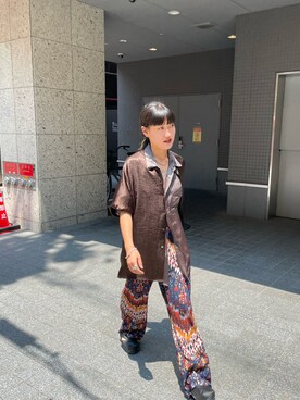 ナズさん（レディース・157cm）の夏コーディネート