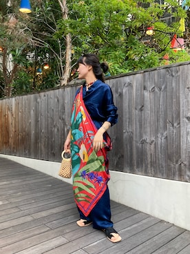 ナズさん（レディース・157cm）の夏コーディネート