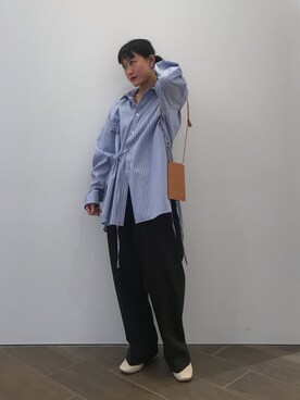 「ITTI（イッチ）のアイテム（財布/小物）」を使った、ナズさん（レディース・157cm）の夏コーディネート