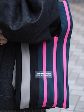 「LASTFRAME（ラストフレーム）のアイテム」を使った、ナズさん（レディース・157cm）の秋コーディネート