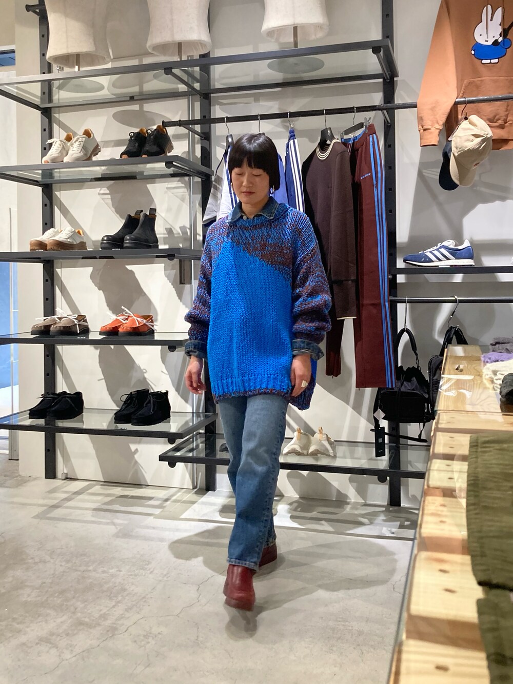 YOKE（ヨーク）の「YOKE/ヨーク/INTARSIA COTTON SWEATER（ニット