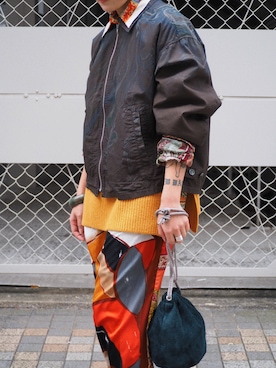 ナズさん（レディース・157cm）の冬コーディネート