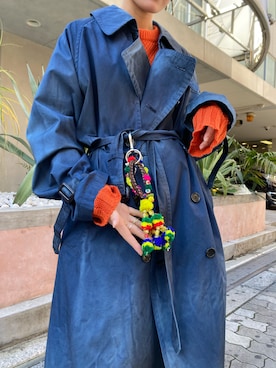 YOKE(ヨーク)の「YOKE/ヨーク/SPRAY PRINTED TRENCH SP YOKE(ヨーク)の「YOKE/ヨーク/SPRAY PRINTED TRENCH SP