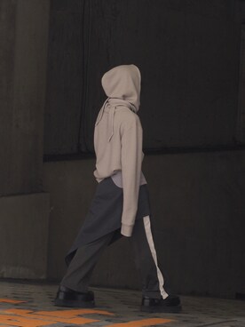 「SYU.HOMME/FEMM（シュウ）のアイテム」を使った、ナズさん（レディース・157cm）の秋コーディネート