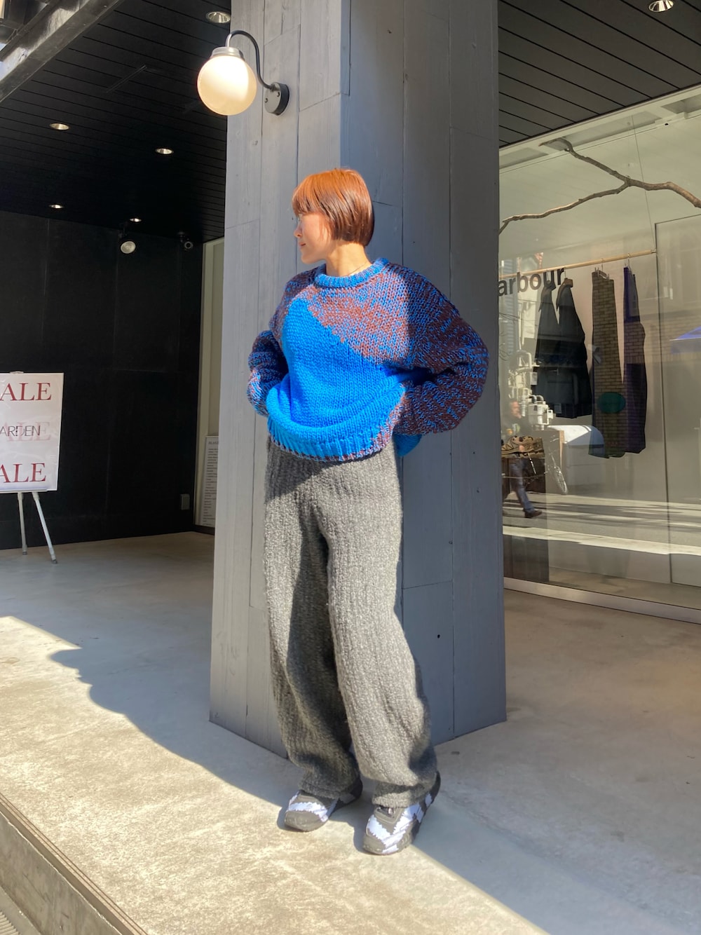 YOKE（ヨーク）の「YOKE/ヨーク/INTARSIA COTTON SWEATER（ニット