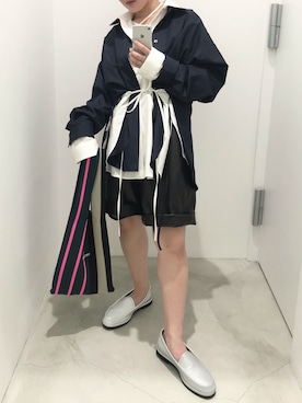 「LASTFRAME（ラストフレーム）のアイテム」を使った、ナズさん（レディース・157cm）の夏コーディネート