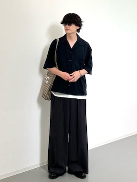 「ローファー」｜こぺさん（メンズ・171cm・20代）の夏コーディネート