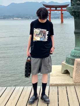 「アイテム（ハンドバッグ）」を使った、こぺさん（メンズ・171cm・20代）の夏コーディネート