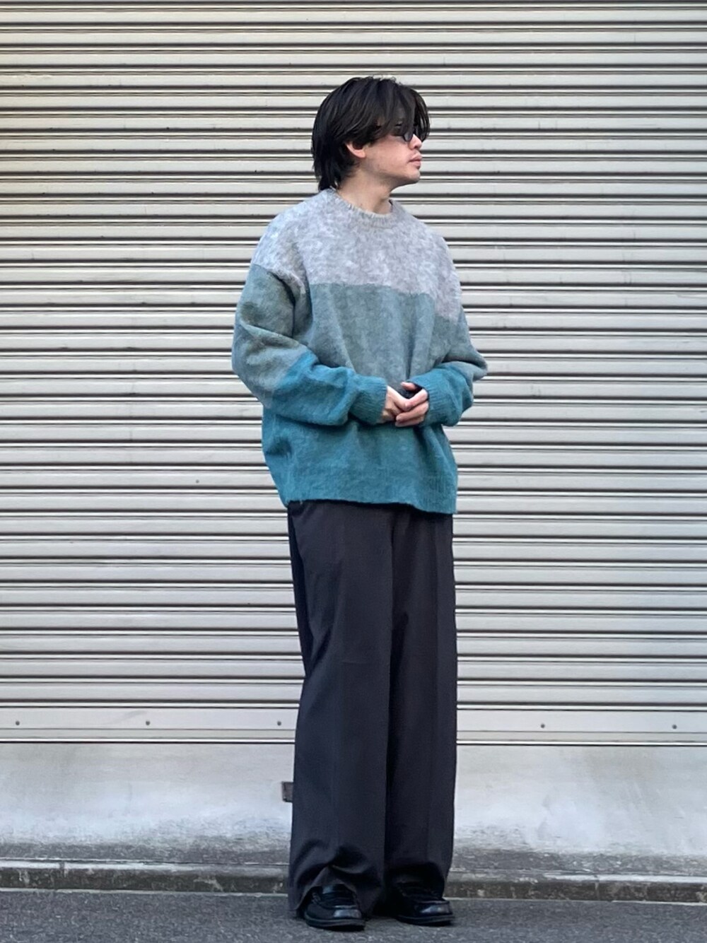 SINSS(シンス)の「Border gradation knit / ボーダー SINSS(シンス)の「Border gradation knit / ボーダー