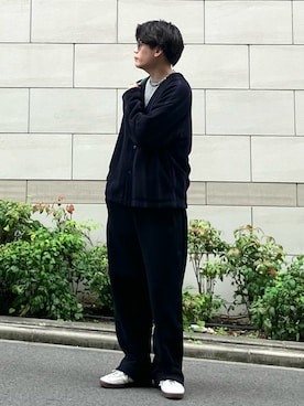 「アイテム（カーディガン/ボレロ）」を使った、こぺさん（メンズ・171cm・20代）の秋コーディネート