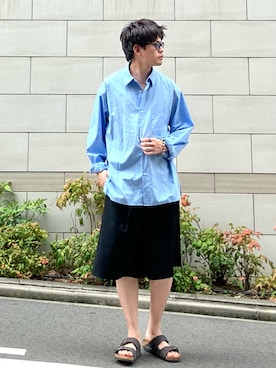 「ショートパンツ」｜こぺさん（メンズ・171cm・20代）の秋コーディネート