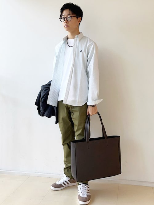 SHIPS: I Cotoni di Albini クルーネック ロングスリーブ T