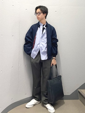 「グラミチ」｜東松さん（メンズ・168cm）の秋コーディネート