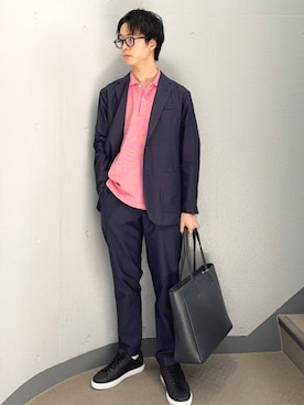 東松さん（メンズ・168cm）の秋コーディネート