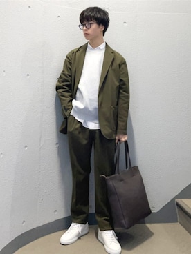 東松さん（メンズ・168cm）の春コーディネート