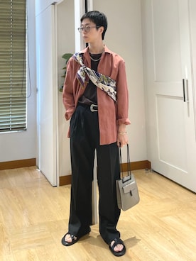 東松さん(メンズ・168cm)の秋コーディネート