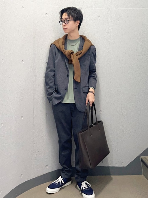 SHIPS: ハイゲージ クルーネック ロングスリーブ Tシャツ（Tシャツ