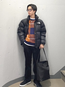 東松さん（メンズ・168cm）の冬コーディネート