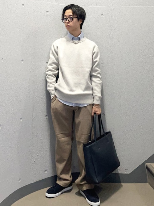 美品✨SHIPS✨シップス✨トートバッグ✨レザー✨ビジネスバッグ✨グレー✨本革 SHIPS（シップス） トートバッグ SHIPS: スマート レザー ヴァー