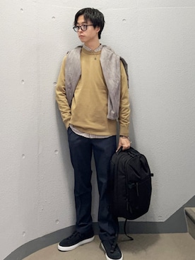 東松さん（メンズ・168cm）の秋コーディネート