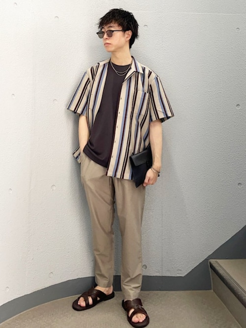 FRED PERRY 鹿の子シャツ Lサイズ FRED PERRY シャツ 「別注」FRED / 鹿の子 ショートスリーブ
