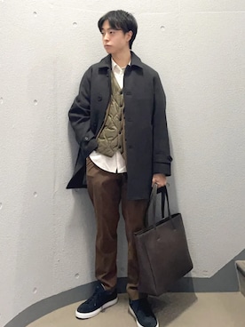 東松さん（メンズ・168cm）の秋コーディネート
