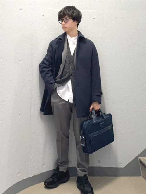 SHIPS: Super 140's MELTON CAR COAT（ステンカラーコート）｜SHIPS