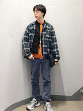 東松さん（メンズ・168cm）の冬コーディネート