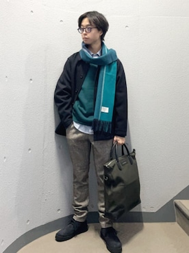 東松さん（メンズ・168cm）の冬コーディネート