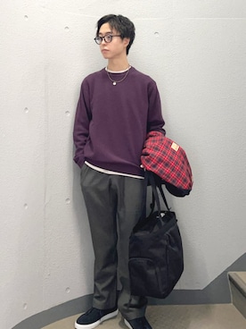東松さん（メンズ・168cm）の秋コーディネート