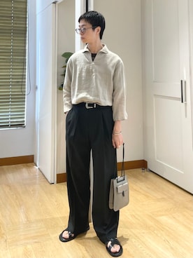 東松さん（メンズ・168cm）の夏コーディネート