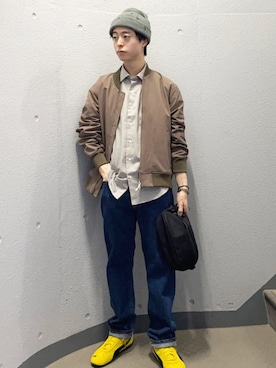 東松さん（メンズ・168cm）の秋コーディネート