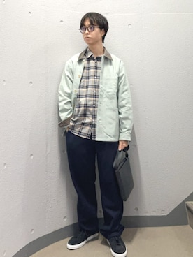 東松さん（メンズ・168cm）の春コーディネート