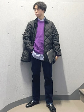 東松さん（メンズ・168cm）の冬コーディネート