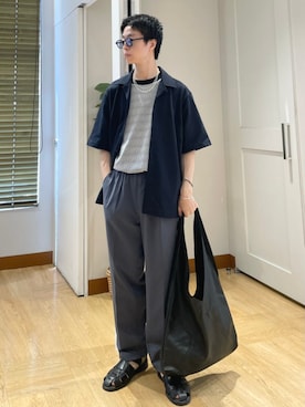 東松さん(メンズ・168cm)の秋コーディネート