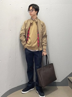 「SHIPS」｜東松さん（メンズ・168cm）の秋コーディネート
