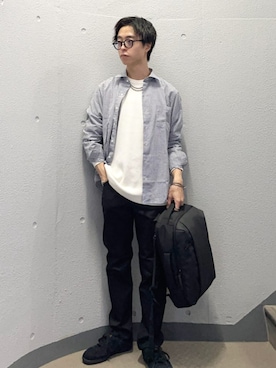 東松さん(メンズ・168cm)の春コーディネート