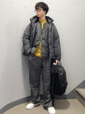 「WILD THINGS（ワイルドシングス）のアイテム」を使った、東松さん（メンズ・168cm）の春コーディネート