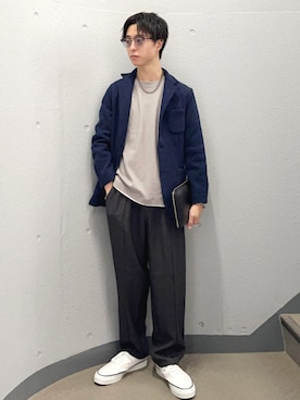 東松さんのコーディネート