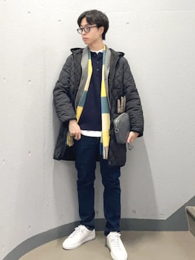 東松さん（メンズ・168cm）の冬コーディネート