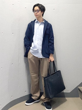 東松さん（メンズ・168cm）の春コーディネート