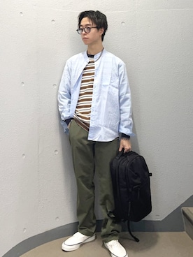 東松さん（メンズ・168cm）の秋コーディネート