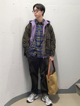 東松さん（メンズ・168cm）の秋コーディネート
