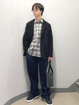 東松さん（メンズ・168cm）の春コーディネート