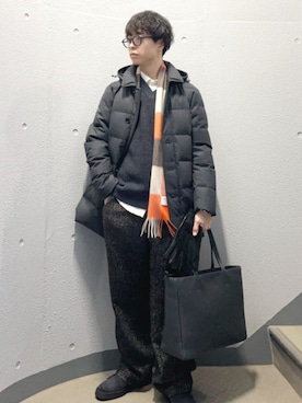 東松さん（メンズ・168cm）の冬コーディネート