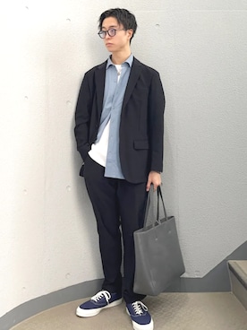 東松さん（メンズ・168cm）の秋コーディネート