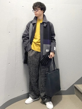 東松さん（メンズ・168cm）の冬コーディネート