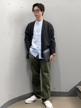 東松さん（メンズ・168cm）の秋コーディネート