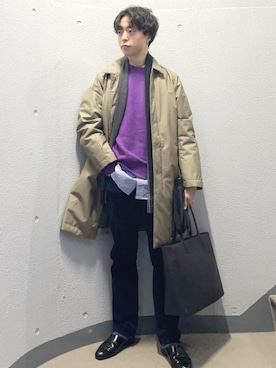 東松さん（メンズ・168cm）の春コーディネート